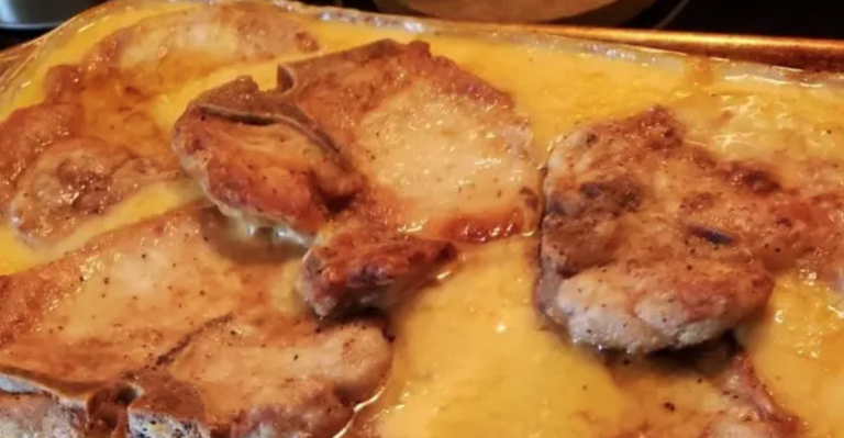 Pork Chops and Scalloped Potatoes
