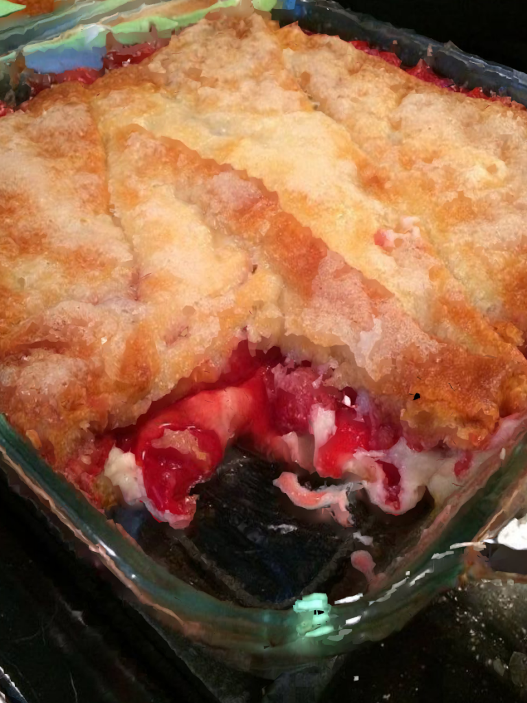 Easy Cherry Filled Crescents