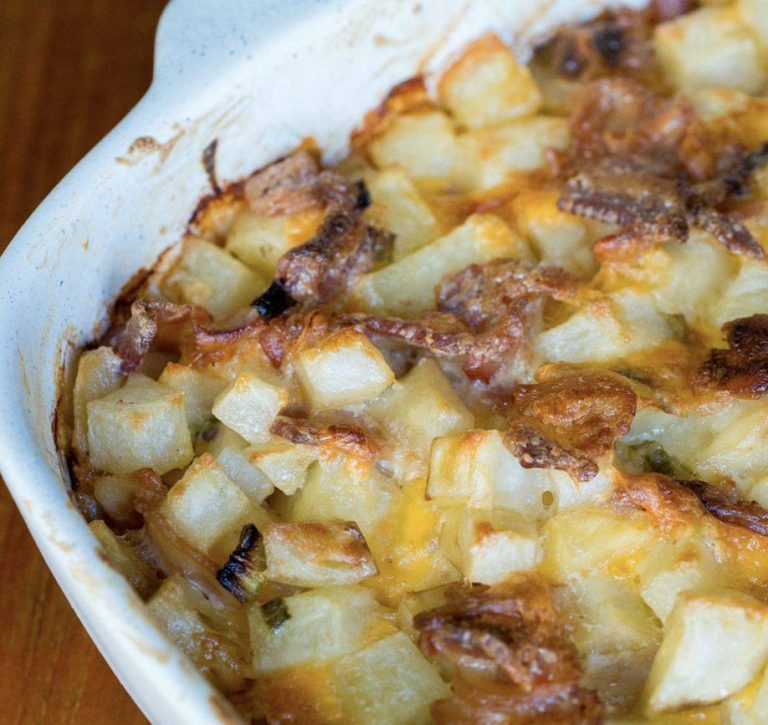 CHEESY MISSISSIPPI MUD POTATOES