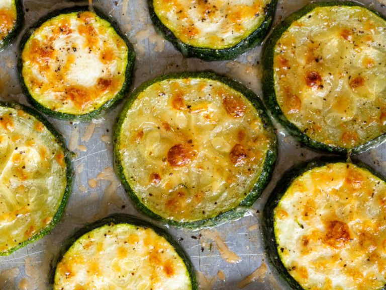 OVEN ROASTED PARMESAN ZUCCHINI