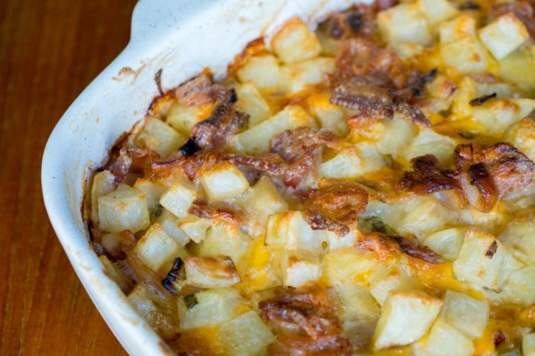 CHEESY MISSISSIPPI MUD POTATOES