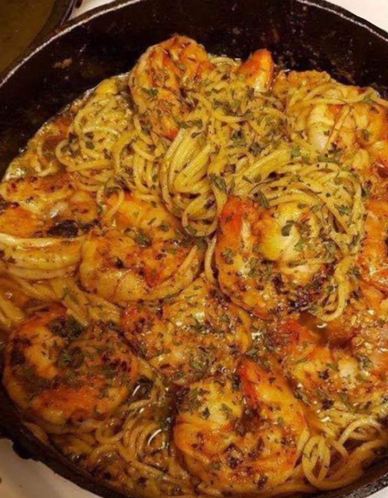 Garlic Shrimp Pasta