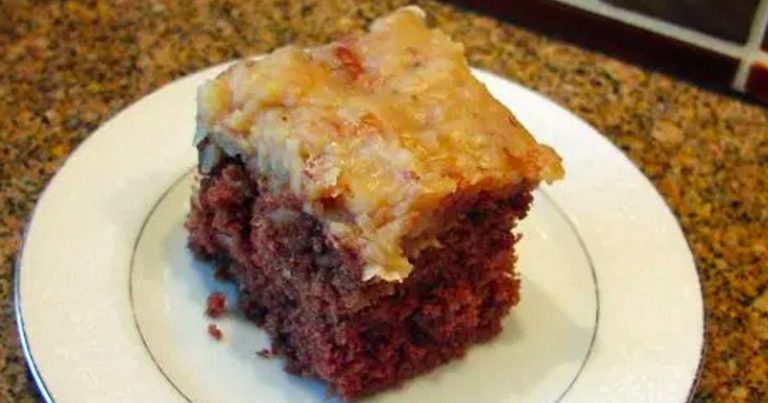 GERMAN CHOCOLATE SHEET CAKE (FROM THE 1950’S)