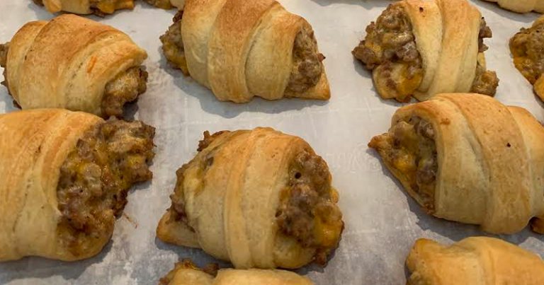SAUSAGE CREAM CHEESE CRESCENTS