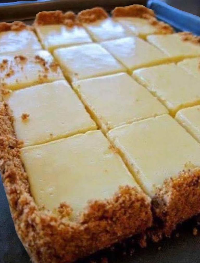 CREAMY LEMON SQUARES – One of my favorite desserts of all time!