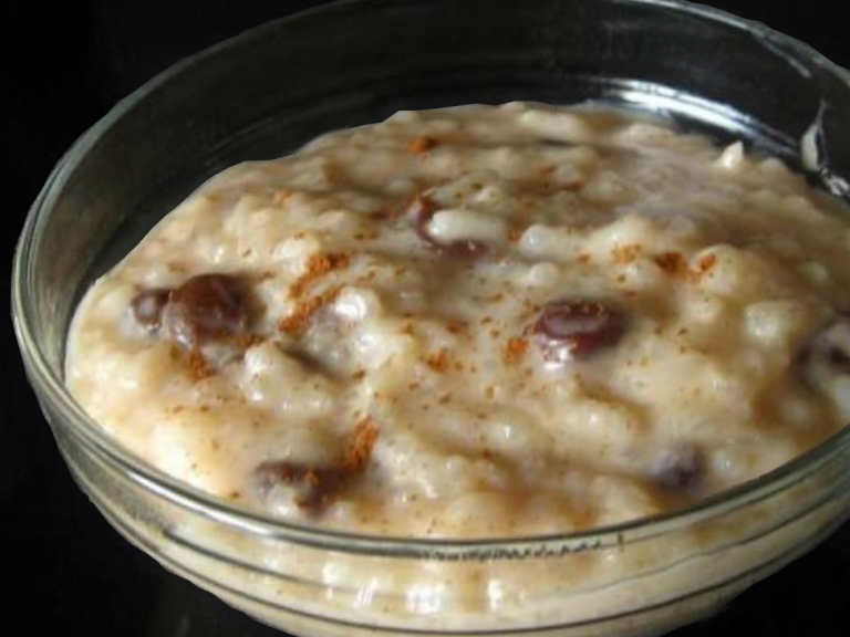 OLD FASHIONED RICE PUDDING