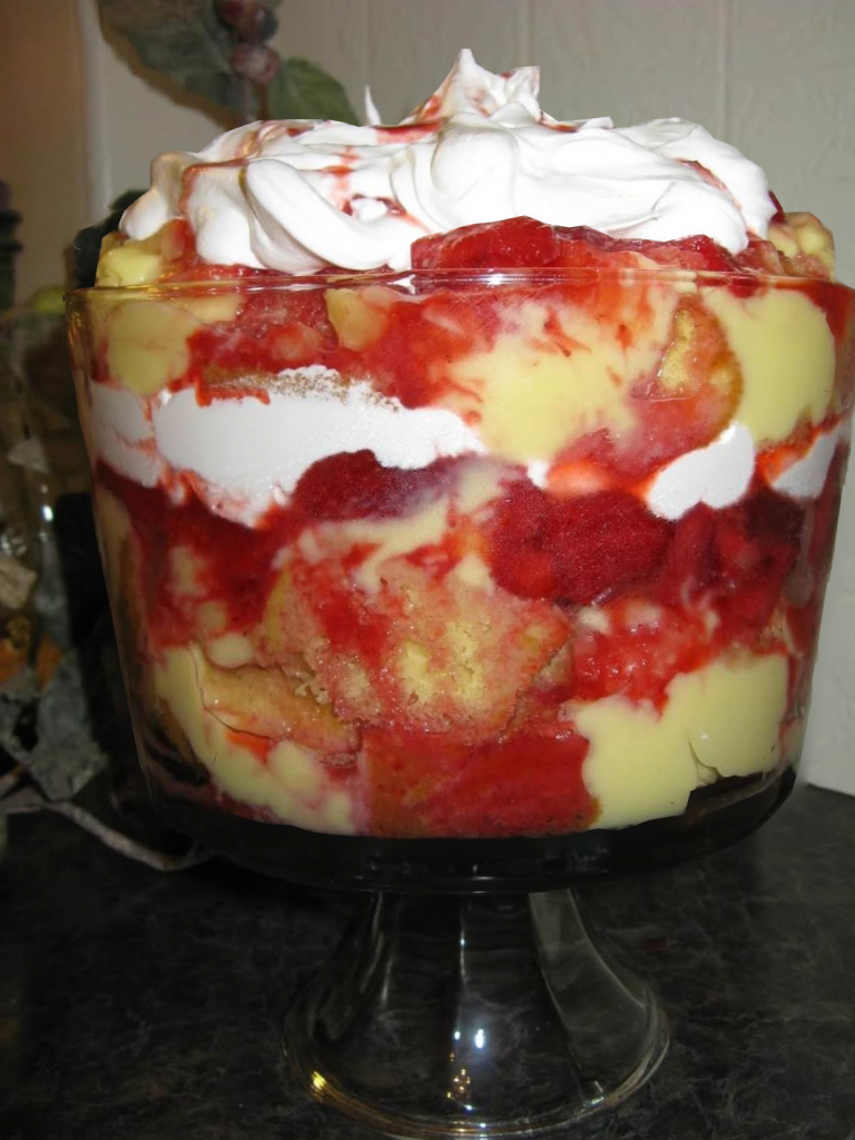 PUNCH BOWL CAKE RECIPE BY PAULA DEEN