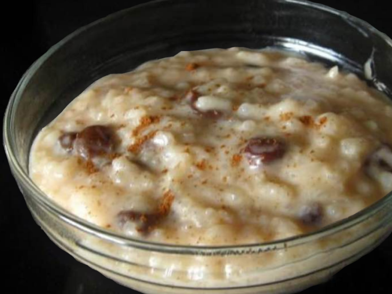 OLD FASHIONED RICE PUDDING