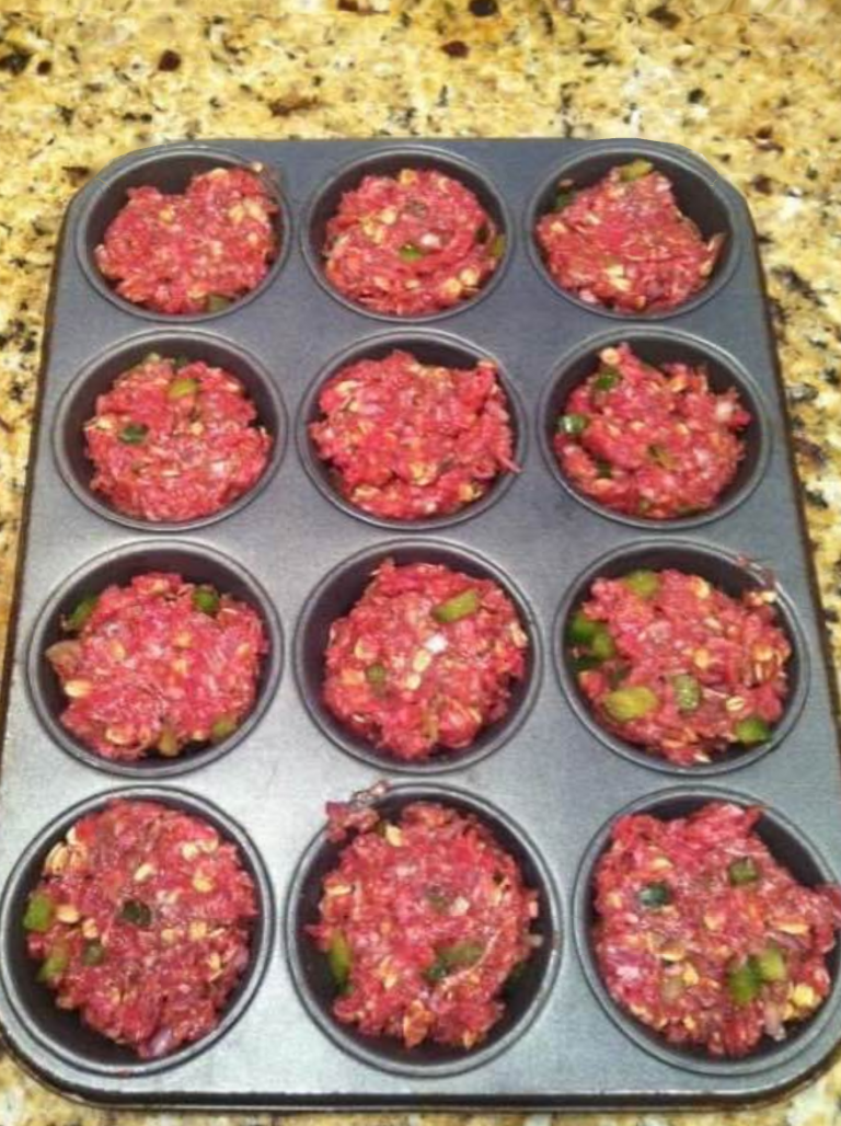 Make Meatloaf in a Muffin Pan – it cooks in 15 minutes!