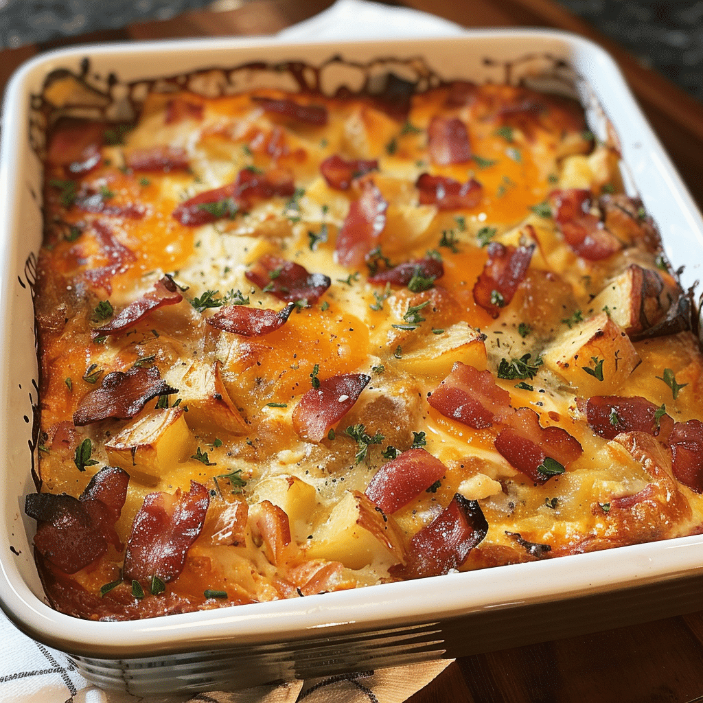 How to Make a Bacon, Potato, and Egg Casserole Step-by-Step – Recipes