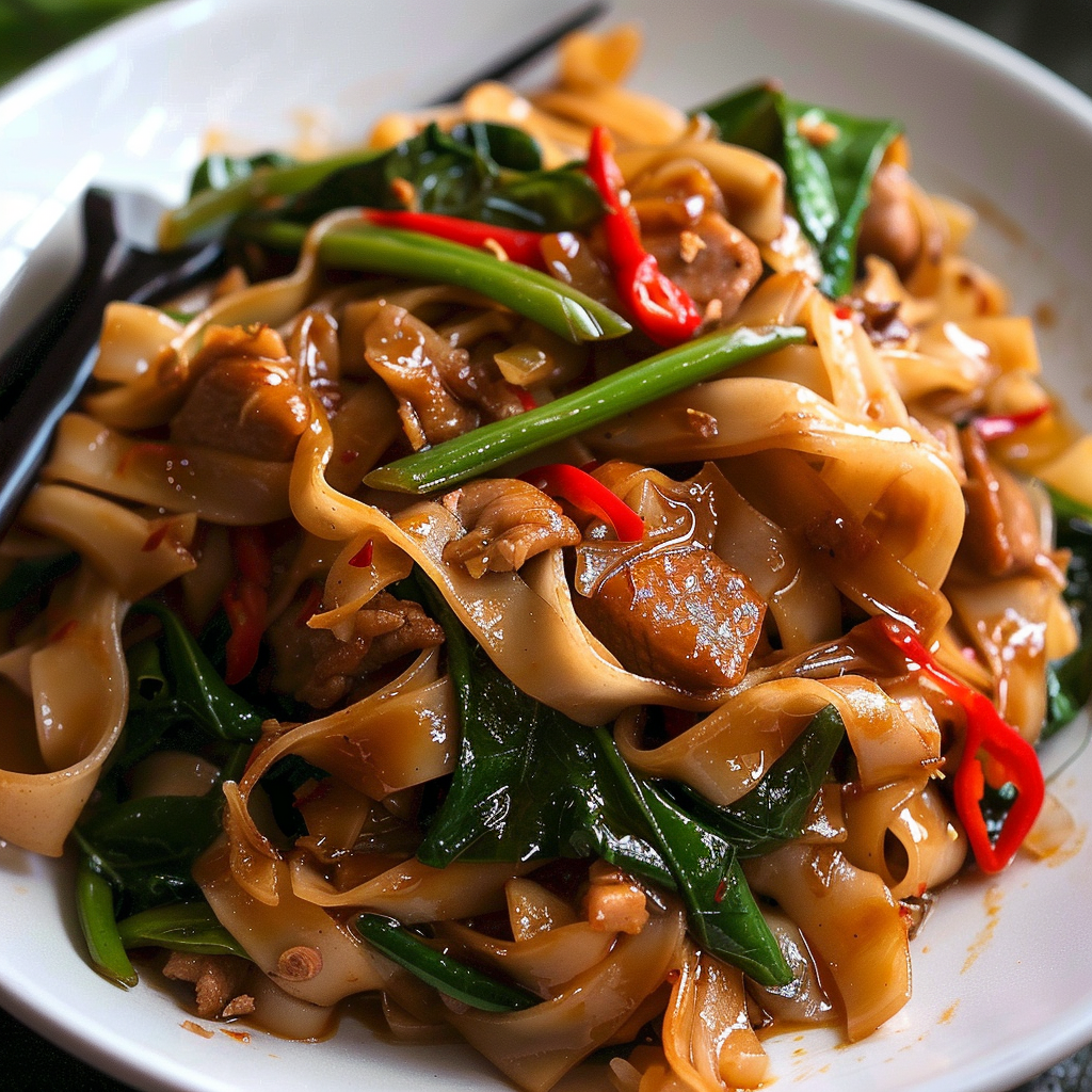 How to Make Authentic Drunken Noodles Pad Kee Mao – Recipes Top Secret