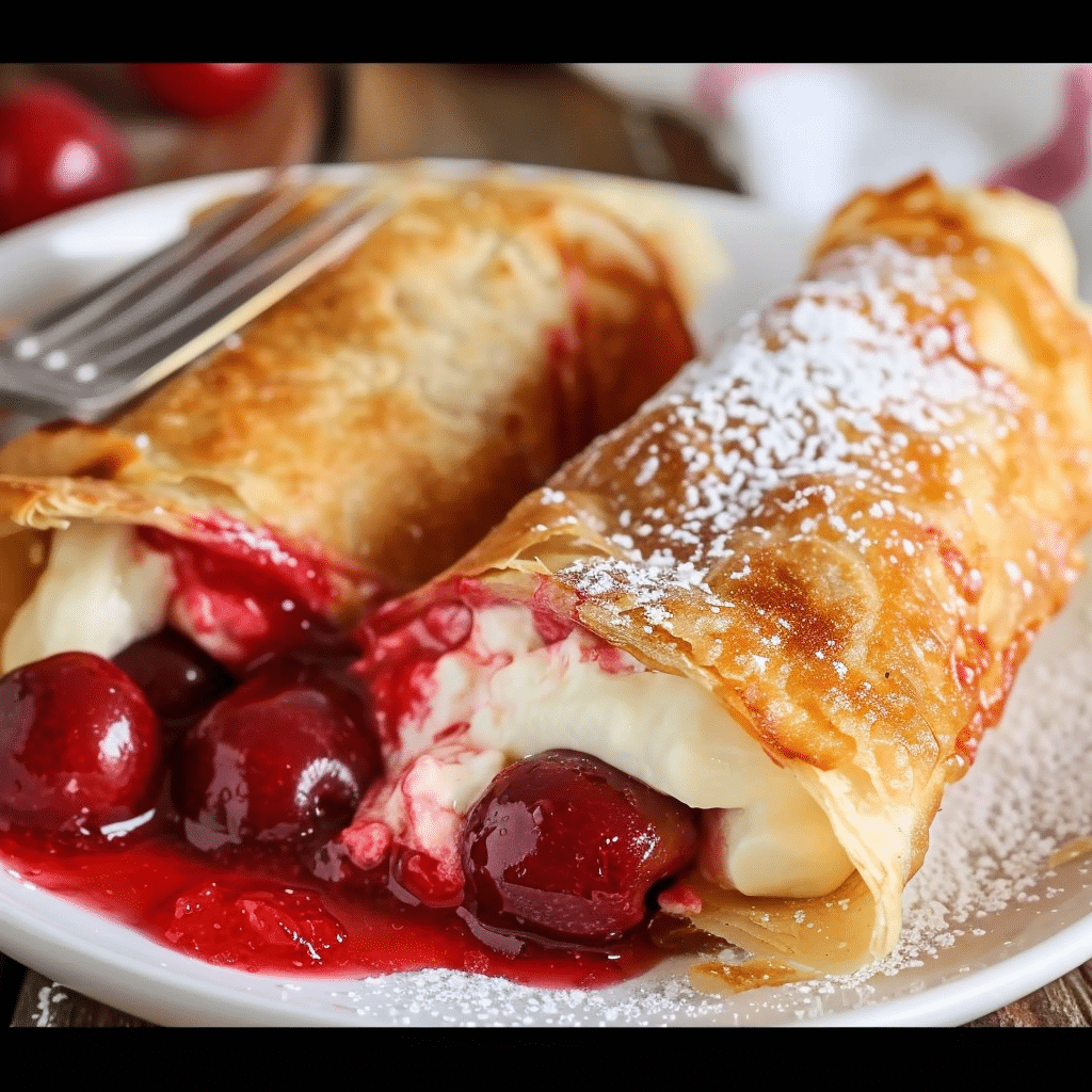 How To Make Delicious Cherry Cheesecake Chimichangas Recipe – Recipes ...