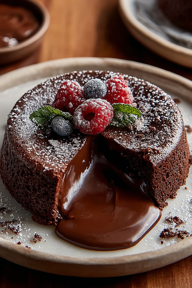 Amazing French Chocolate Lava Cakes