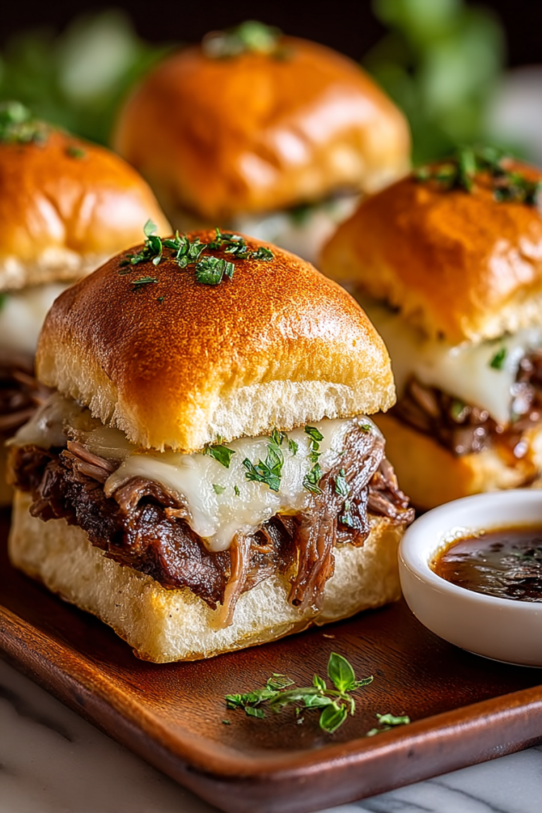 Amazing French Dip Sliders