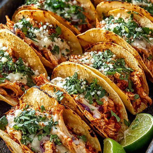 Amazing Mini Baked Chicken Tacos