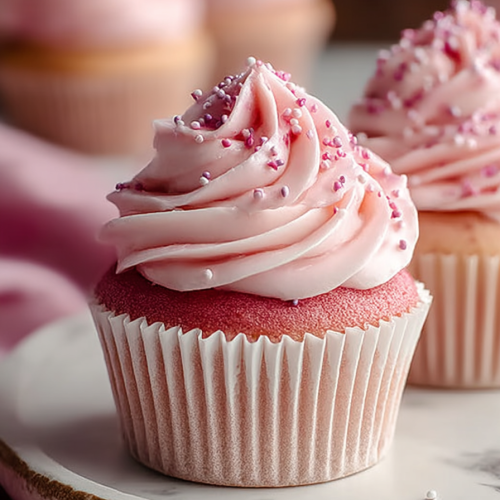 Amazing Pink Velvet Cupcakes