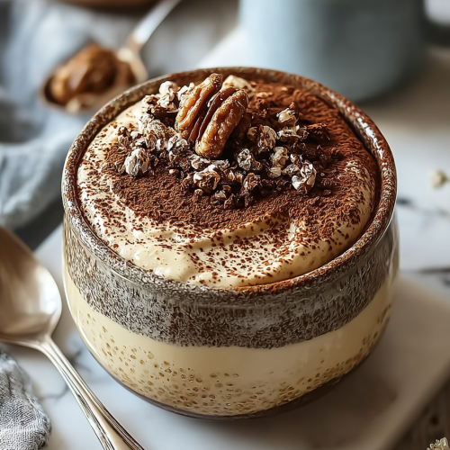 Amazing Tiramisu Overnight Oats