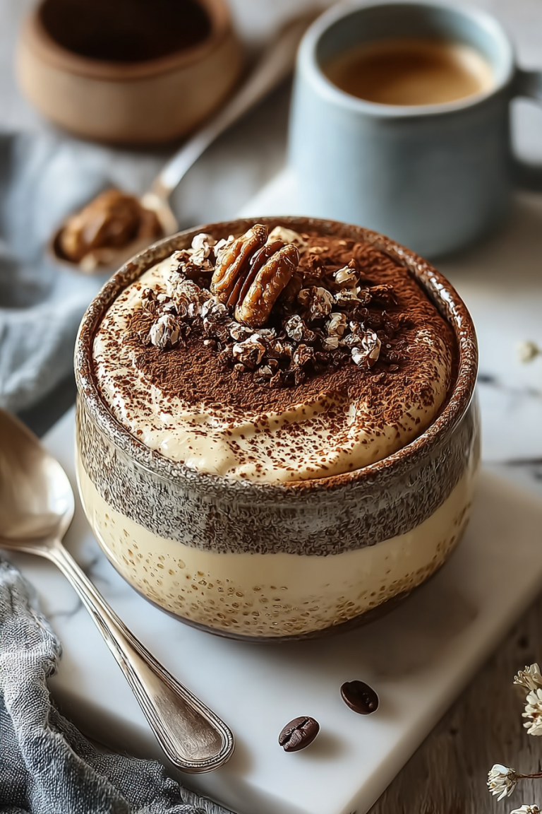 Amazing Tiramisu Overnight Oats