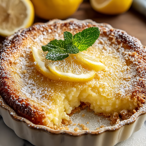 Amazingly Easy Lemon Dump Cake