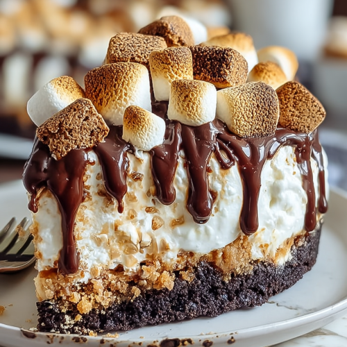 Best Ever S'mores Cake