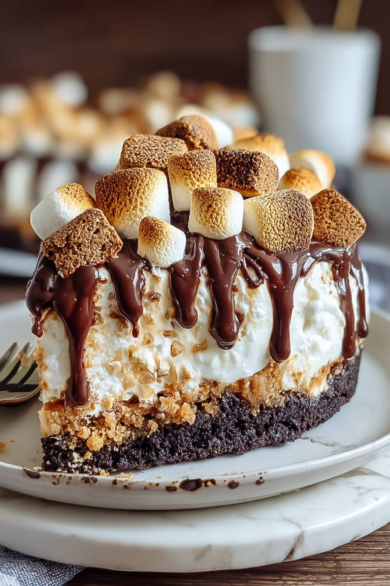 Best Ever S'mores Cake