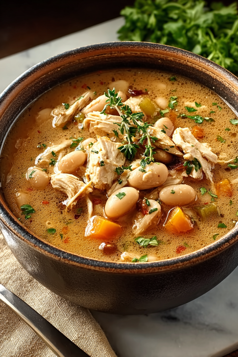 Creamy White Bean Chicken Chili