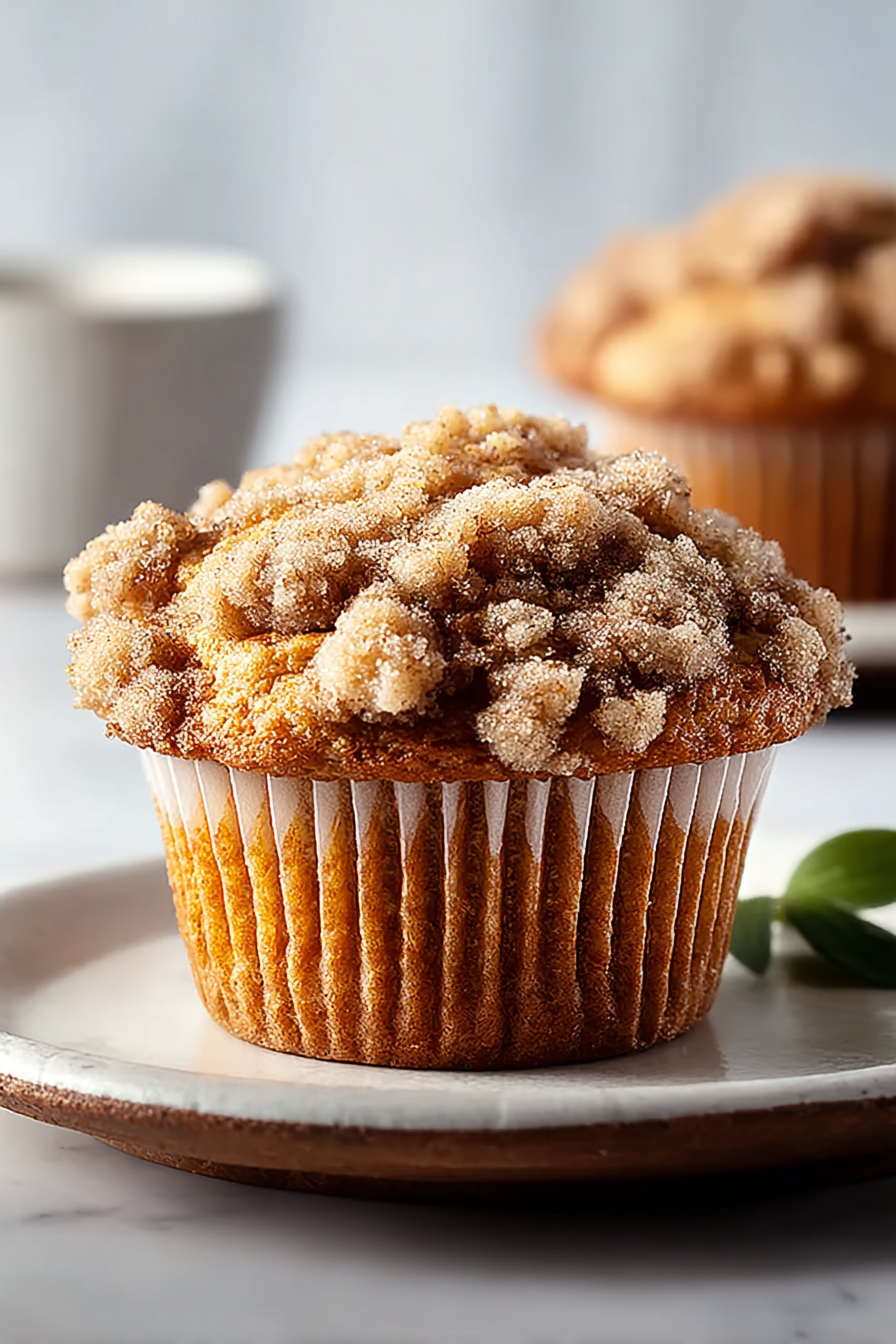 Delicious Apple Cinnamon Crumb Muffins