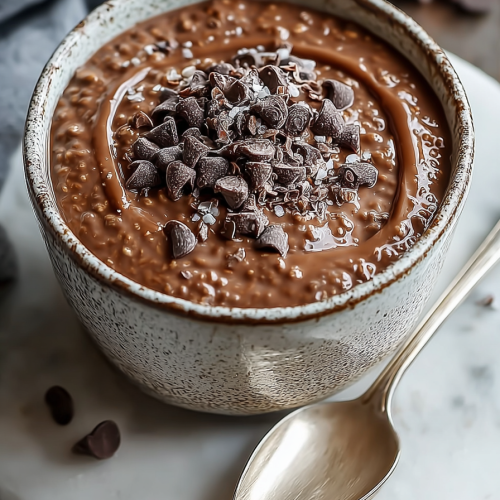 Delicious Chocolate Overnight Oats