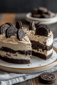 Delicious Cookies and Cream Cake