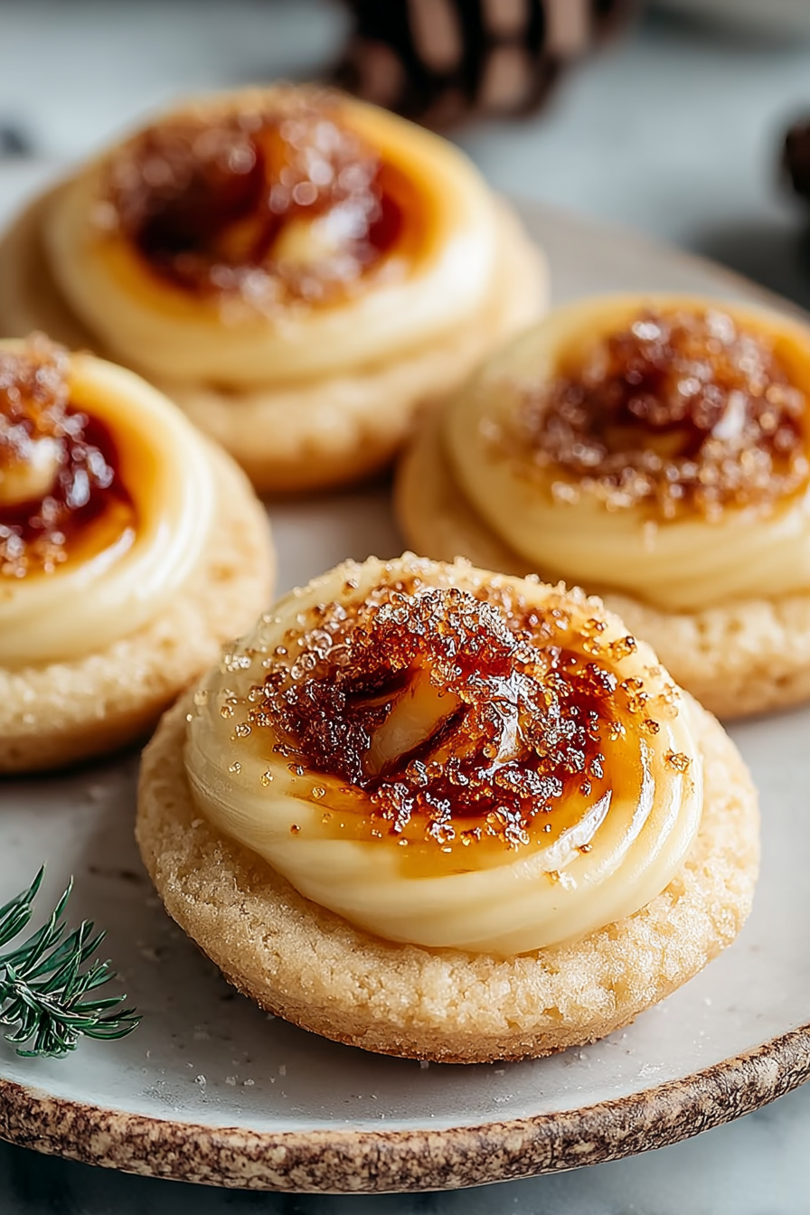Delicious Creme Brulee Cookies