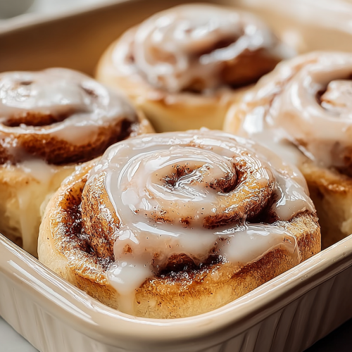 Delish Banana Cinnamon Rolls