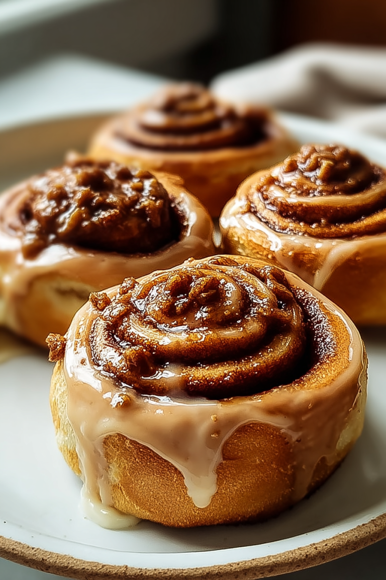 Delish Biscoff Cookie Butter Cinnamon Rolls