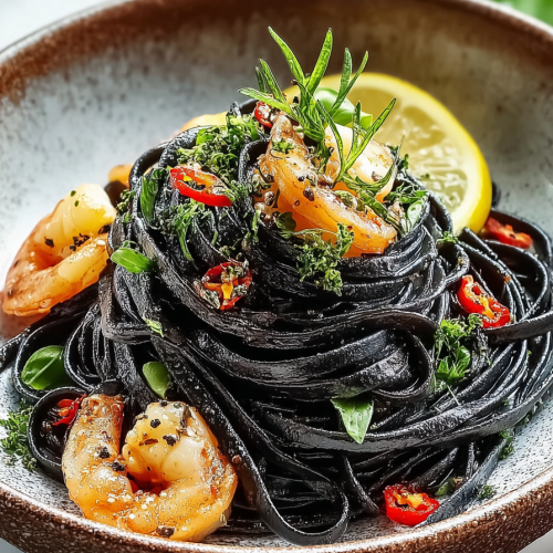 Delish Black Squid Ink Pasta