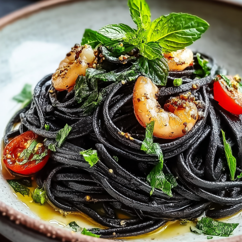 Delish Black Squid Ink Pasta