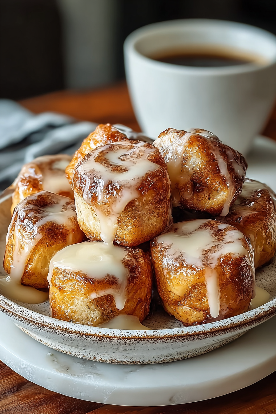 Delish Cinnamon Roll French Toast Bites