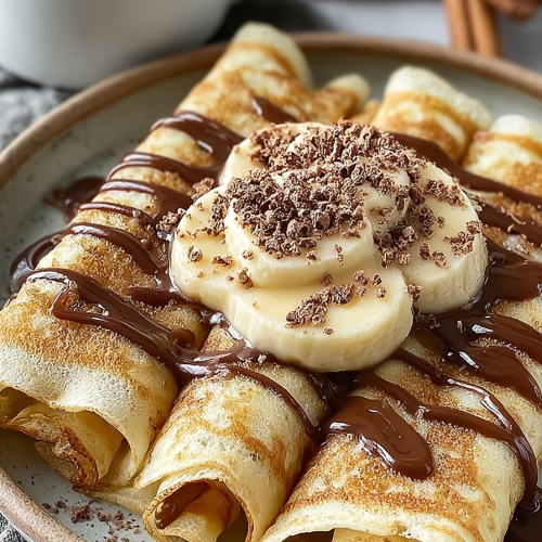 Delish Cinnamon Roll Protein Crepes