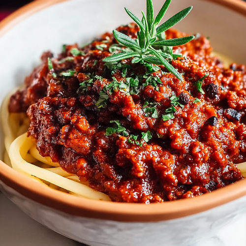 Delish Deep Red Bolognese Sauce