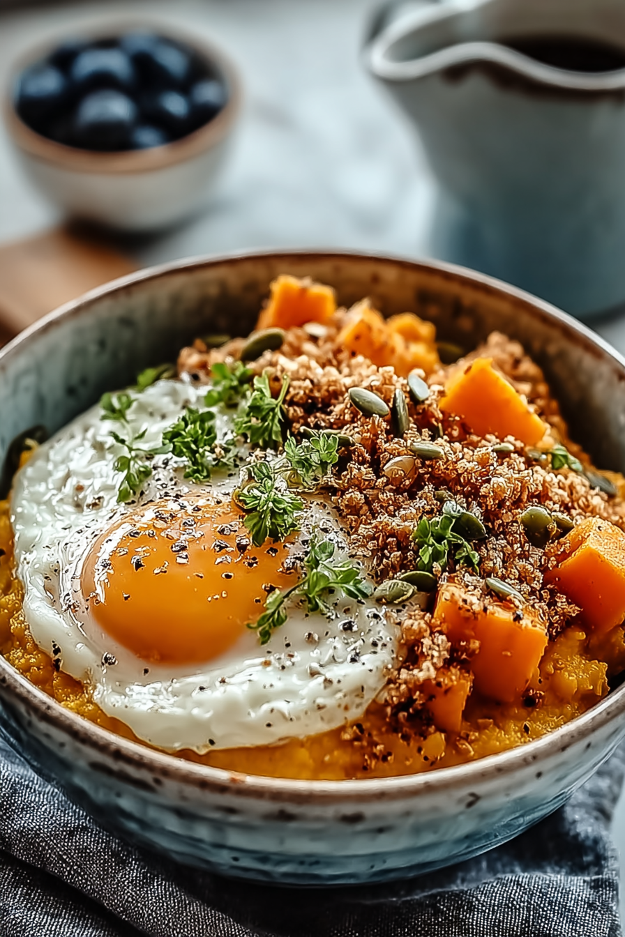 Delish Sweet Potato Breakfast Bowl