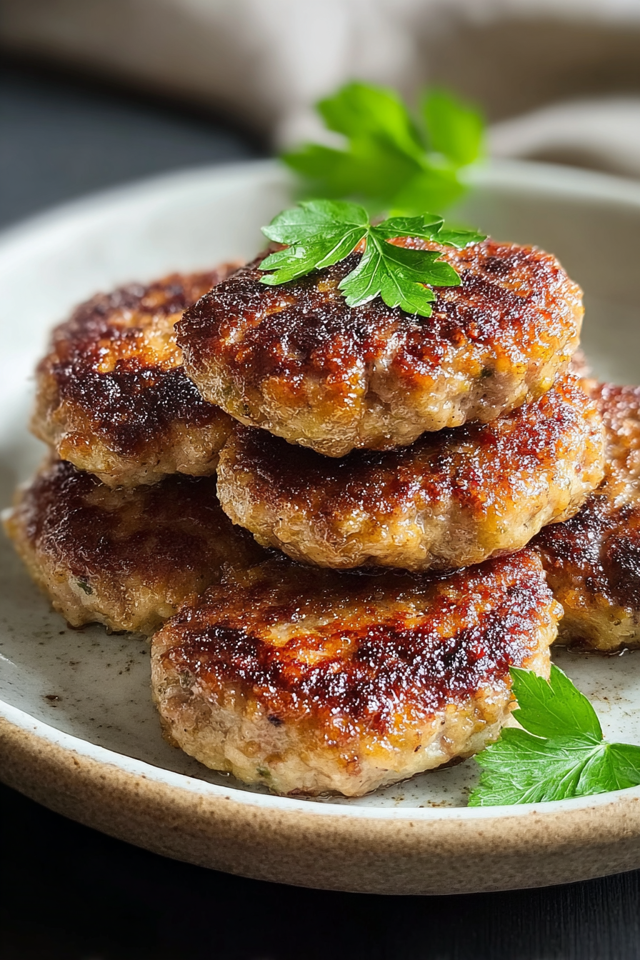 Delish Turkey Breakfast Sausage Patties