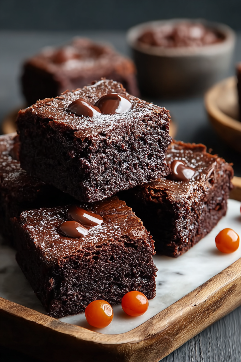 Delish Vampire Bite Brownies