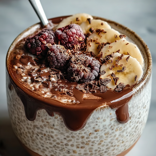 Dreamy Vanilla Chocolate Overnight Oats