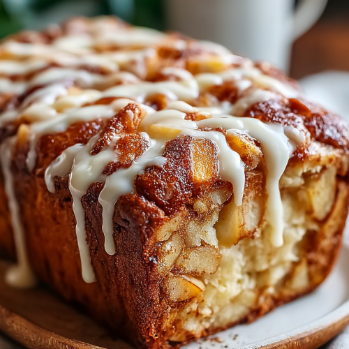 Easy Apple Fritter Bread