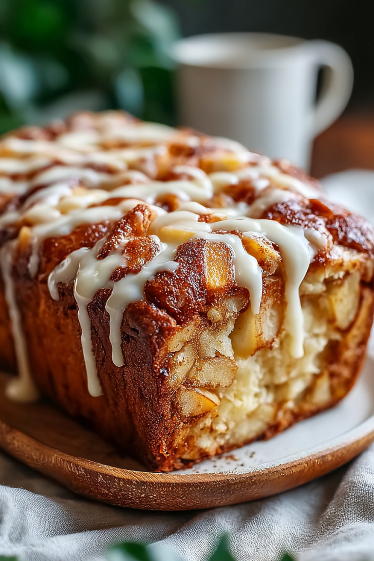 Easy Apple Fritter Bread