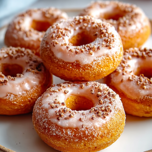 Easy Baked Pumpkin Donuts