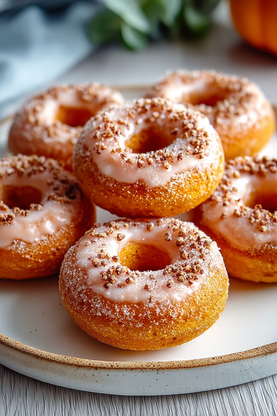 Easy Baked Pumpkin Donuts