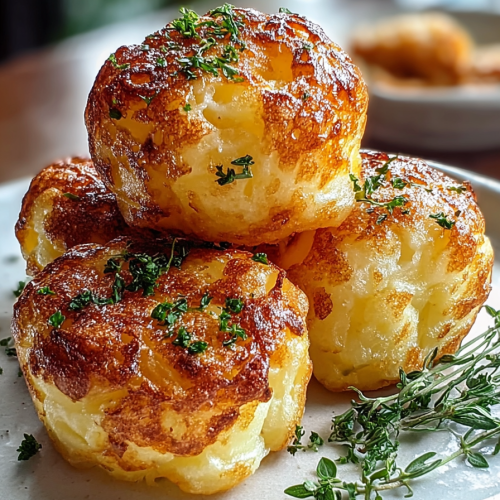 Easy Cheesy Potato Puffs