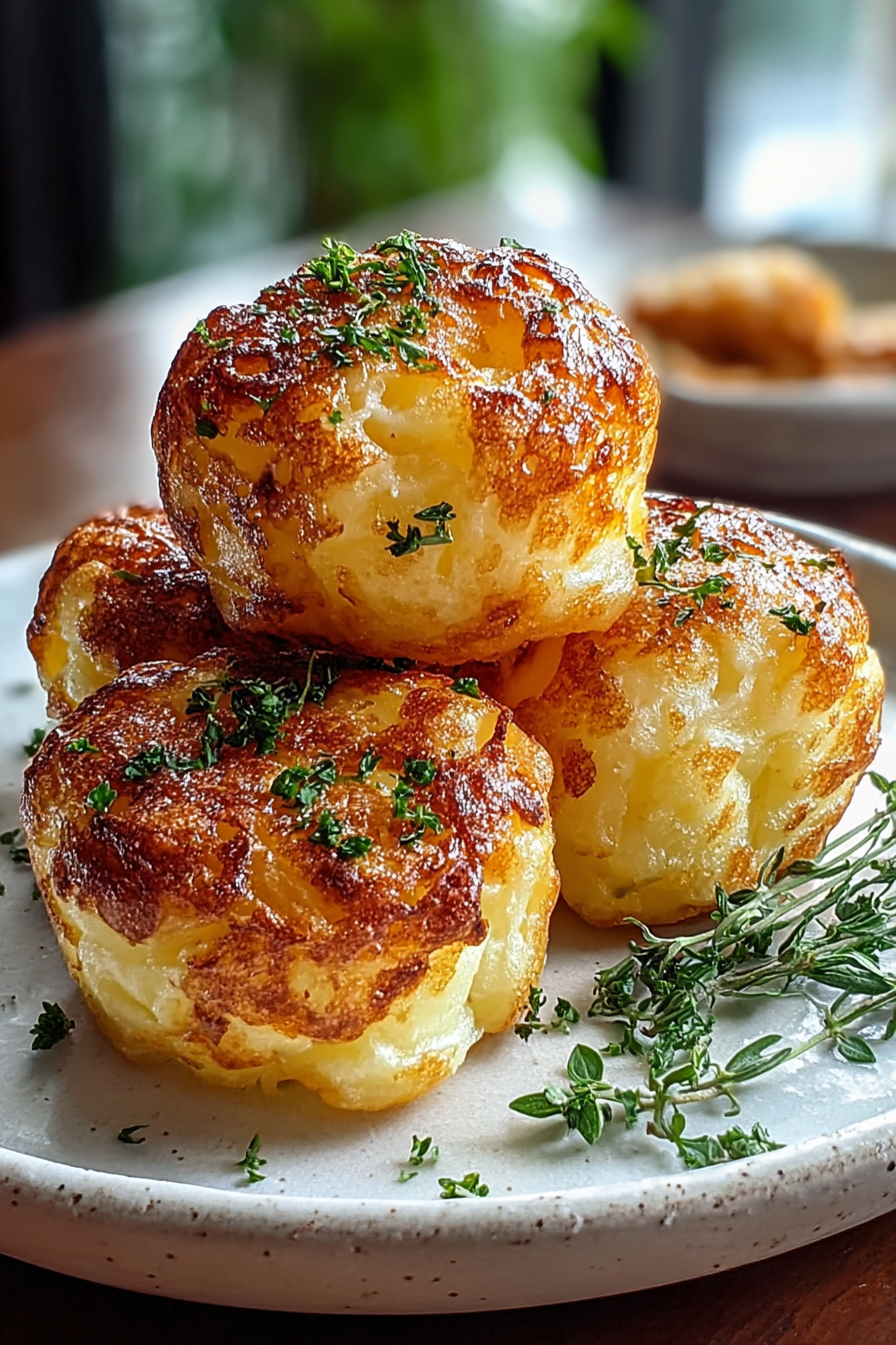 Easy Cheesy Potato Puffs