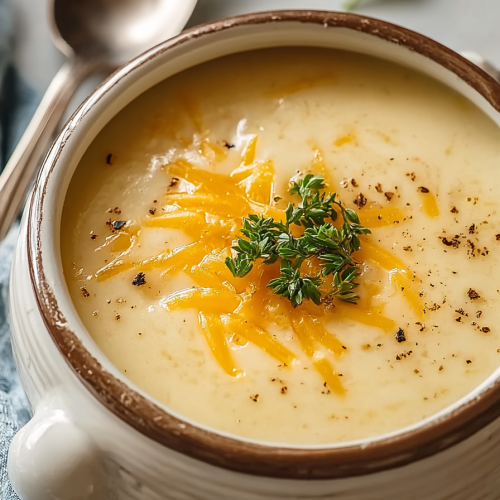 Easy Cheesy Potato Soup