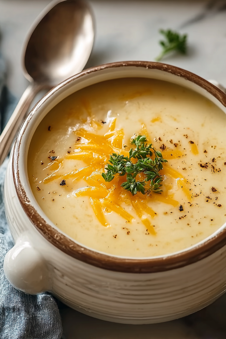 Easy Cheesy Potato Soup