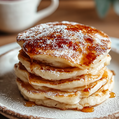 Easy Cinnamon Roll Pancakes